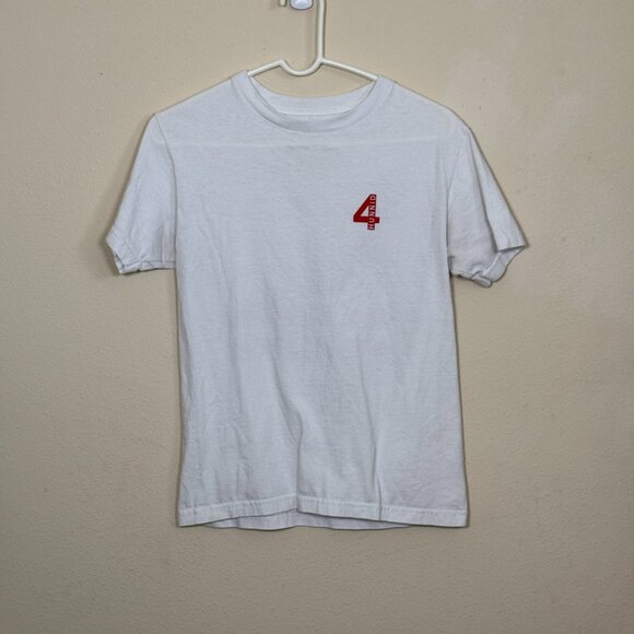 4 Hunnid Shirt Mens Black Short Sleeve No Stress, One Boo Big Logo Graphic Small - Picture 4 of 5